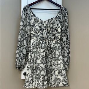 Express Bow Holiday Dress